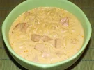 Rezept: Fleischwurst-Schafskäse-Nudeln Bild Nr. 2 Fleischwurst-Schafskäse-Nudeln - Rezept - Bild Nr. 2