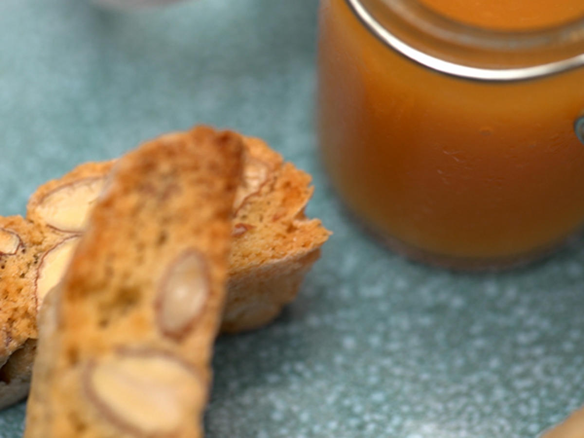 Pfirsich und Weinberg von Das perfekte Dinner