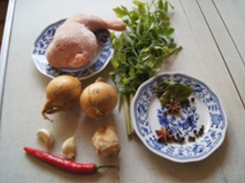Asiatisch gewürzte Suppe mit gemischter Einlage - Rezept - Bild Nr. 14754