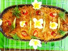 – kulinarische Weltreise – Zucchini-Tomaten Gratin --  Sambal Kue dadar sujini-tomat - Rezept - Bild Nr. 14753