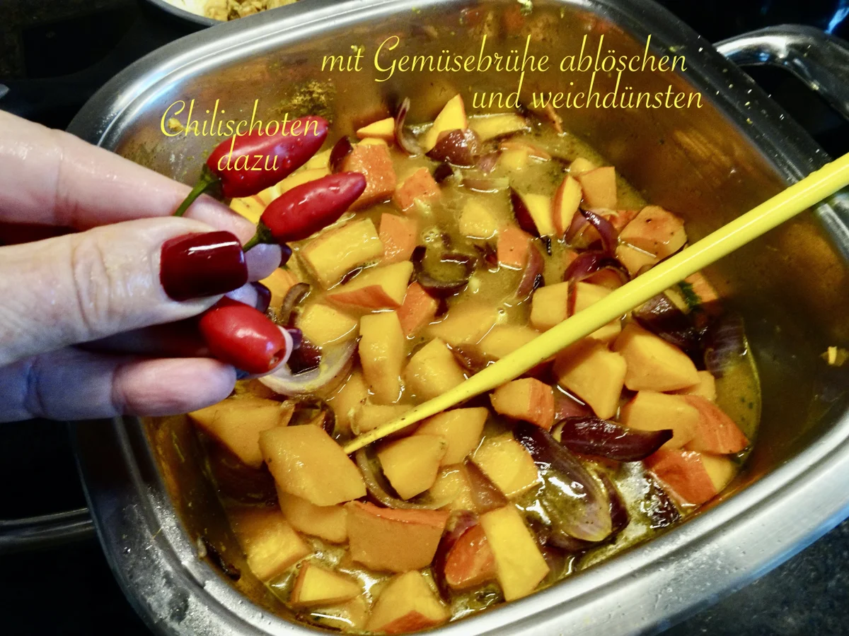 Rezept: fruchtiges Kürbis Curry Bild Nr. 14785 fruchtiges Kürbis Curry - Rezept - Bild Nr. 14785