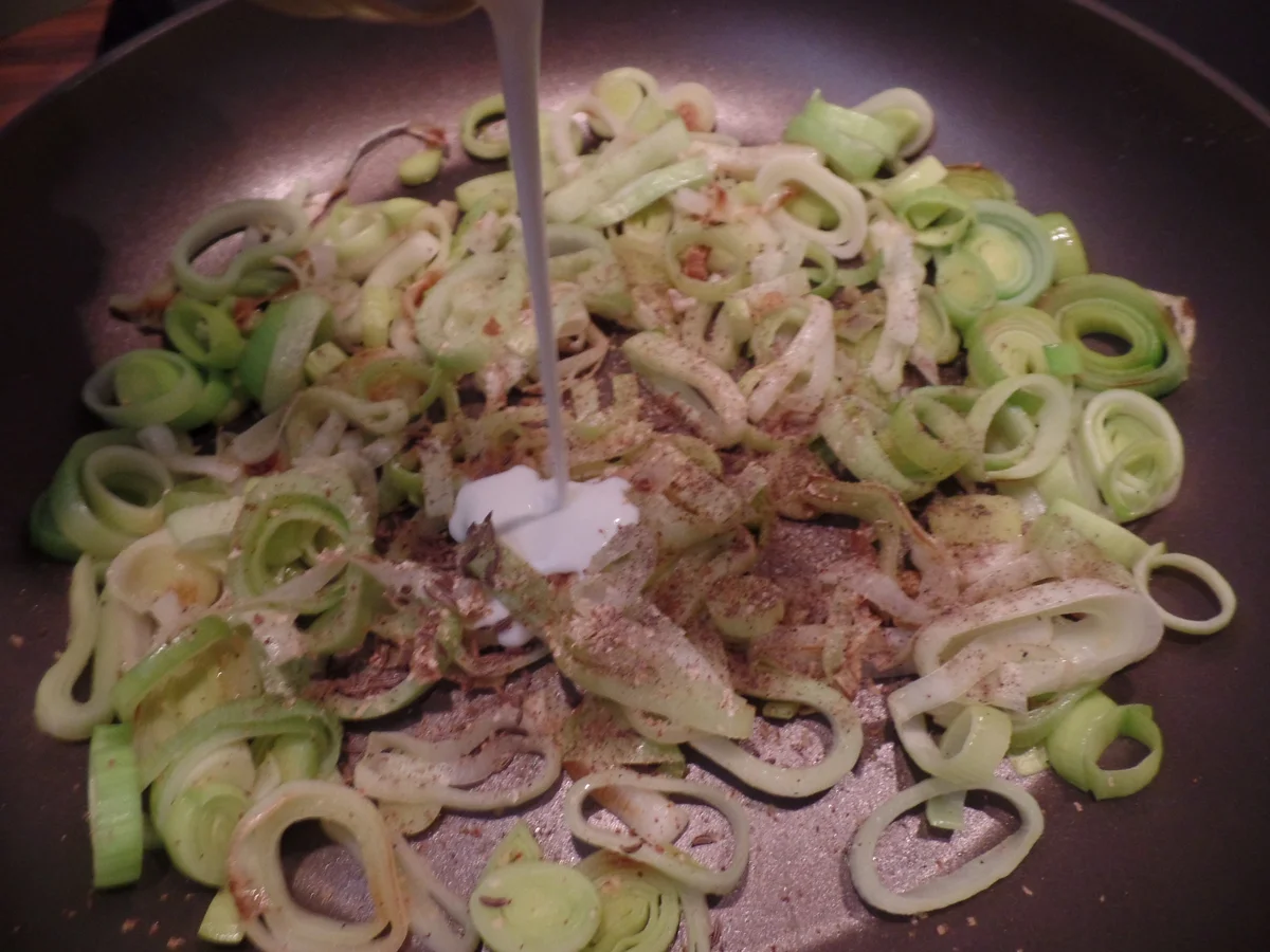 Lauch-Speck-Fladenbrot "Dinnete - Rezept - Bild Nr. 14805