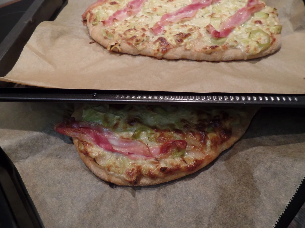 Lauch-Speck-Fladenbrot "Dinnete - Rezept - Bild Nr. 14811