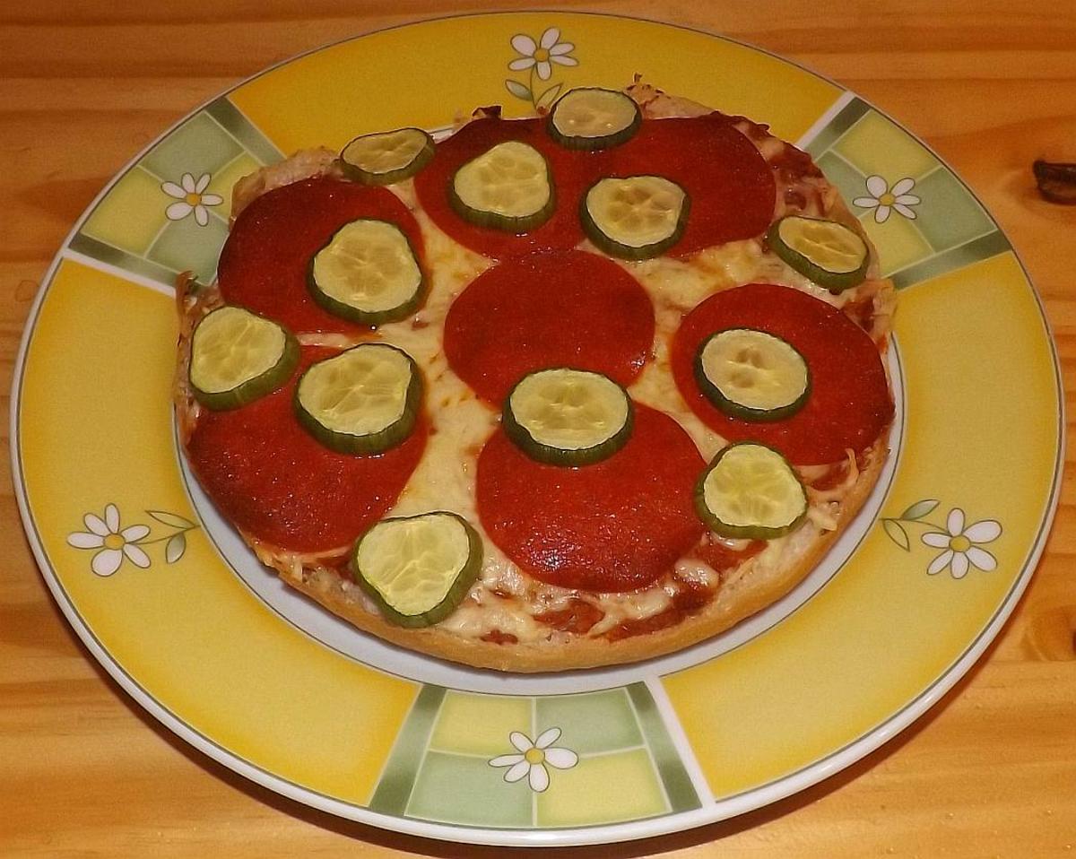 Fladenbrot-Pizza "La Bomba" - Rezept - Bild Nr. 14791
