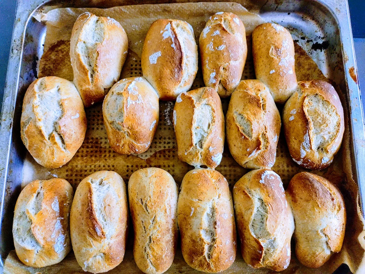 Brötchen: Dinkelkrusti over night - Rezept - Bild Nr. 14800