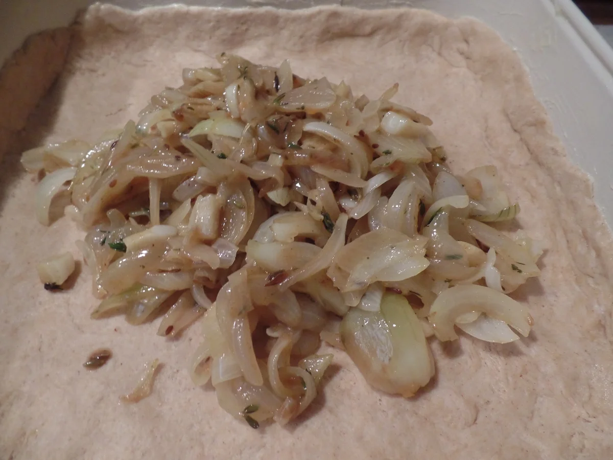 Rezept: Zwiebel-Kuchen Bild Nr. 14828 Zwiebel-Kuchen - Rezept - Bild Nr. 14828