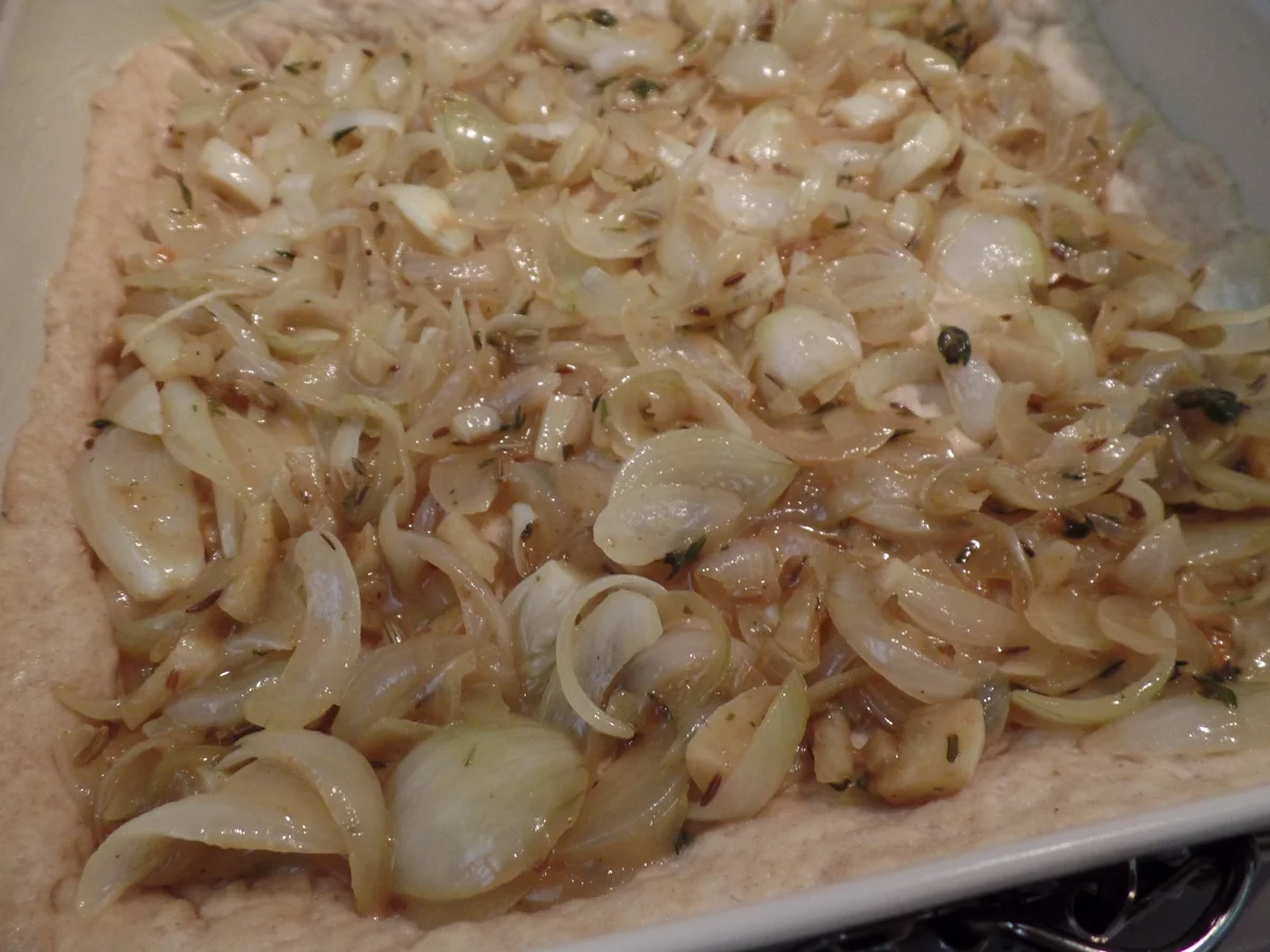 Rezept: Zwiebel-Kuchen Bild Nr. 14829 Zwiebel-Kuchen - Rezept - Bild Nr. 14829