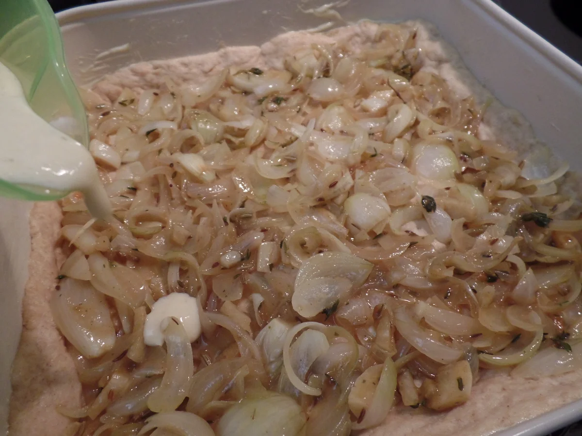 Rezept: Zwiebel-Kuchen Bild Nr. 14831 Zwiebel-Kuchen - Rezept - Bild Nr. 14831