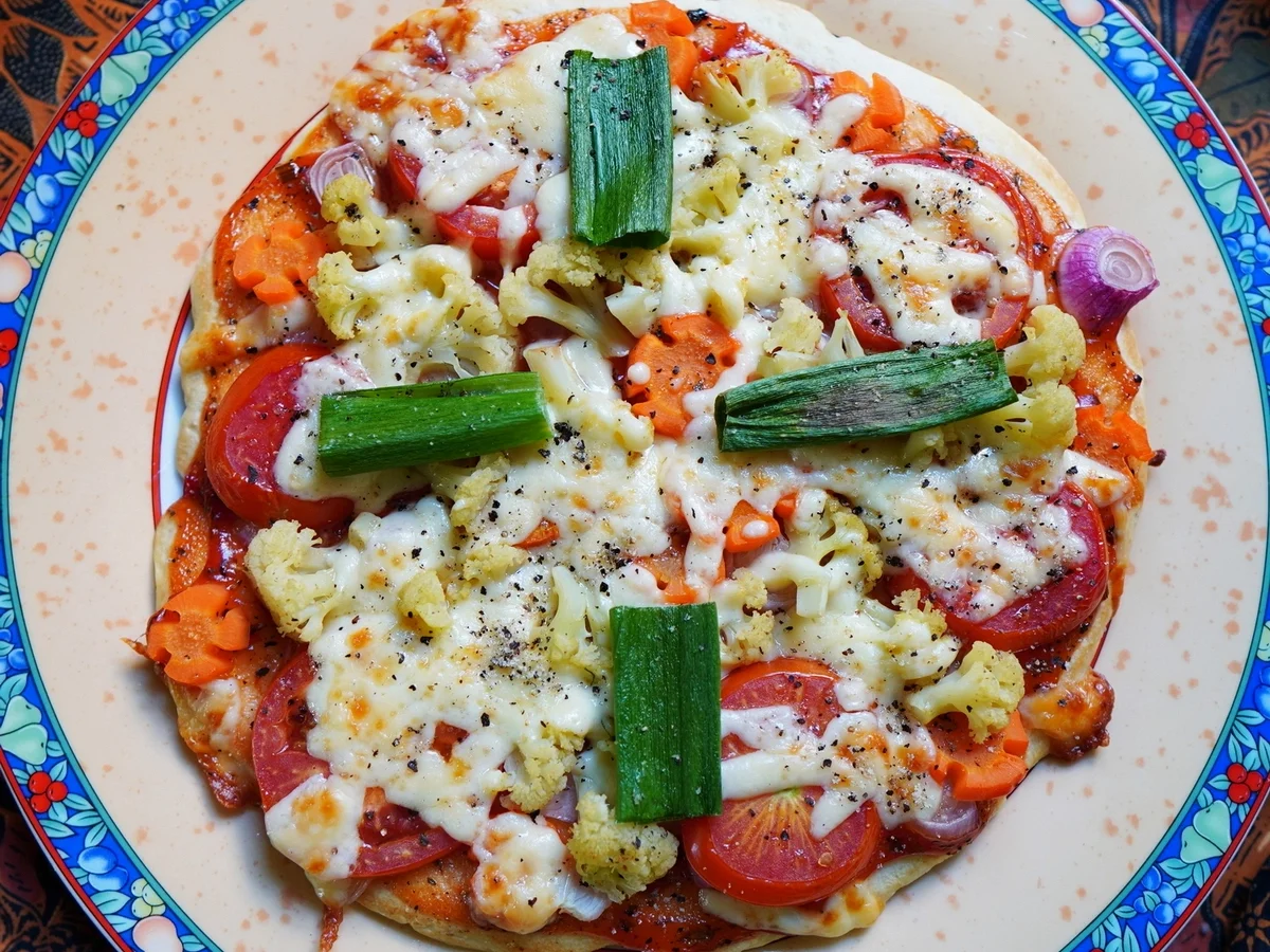 Antipasti Pizza Cavolfiore - Rezept - Bild Nr. 14833