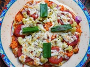 Antipasti Pizza Cavolfiore - Rezept - Bild Nr. 14833