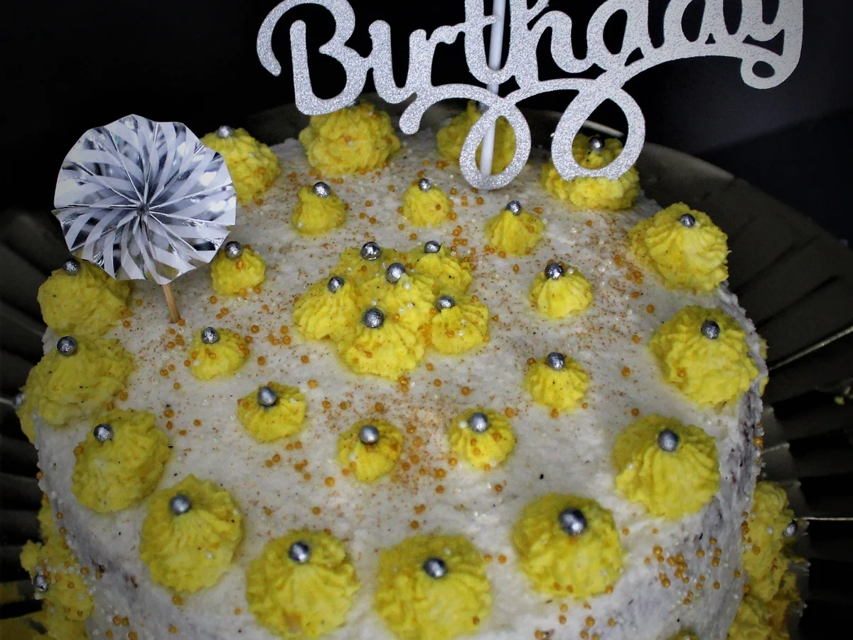 Geburtstagstorte Kokos- Frischkäse Torte - Rezept - Bild Nr. 2