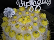 Geburtstagstorte Kokos- Frischkäse Torte - Rezept - Bild Nr. 2