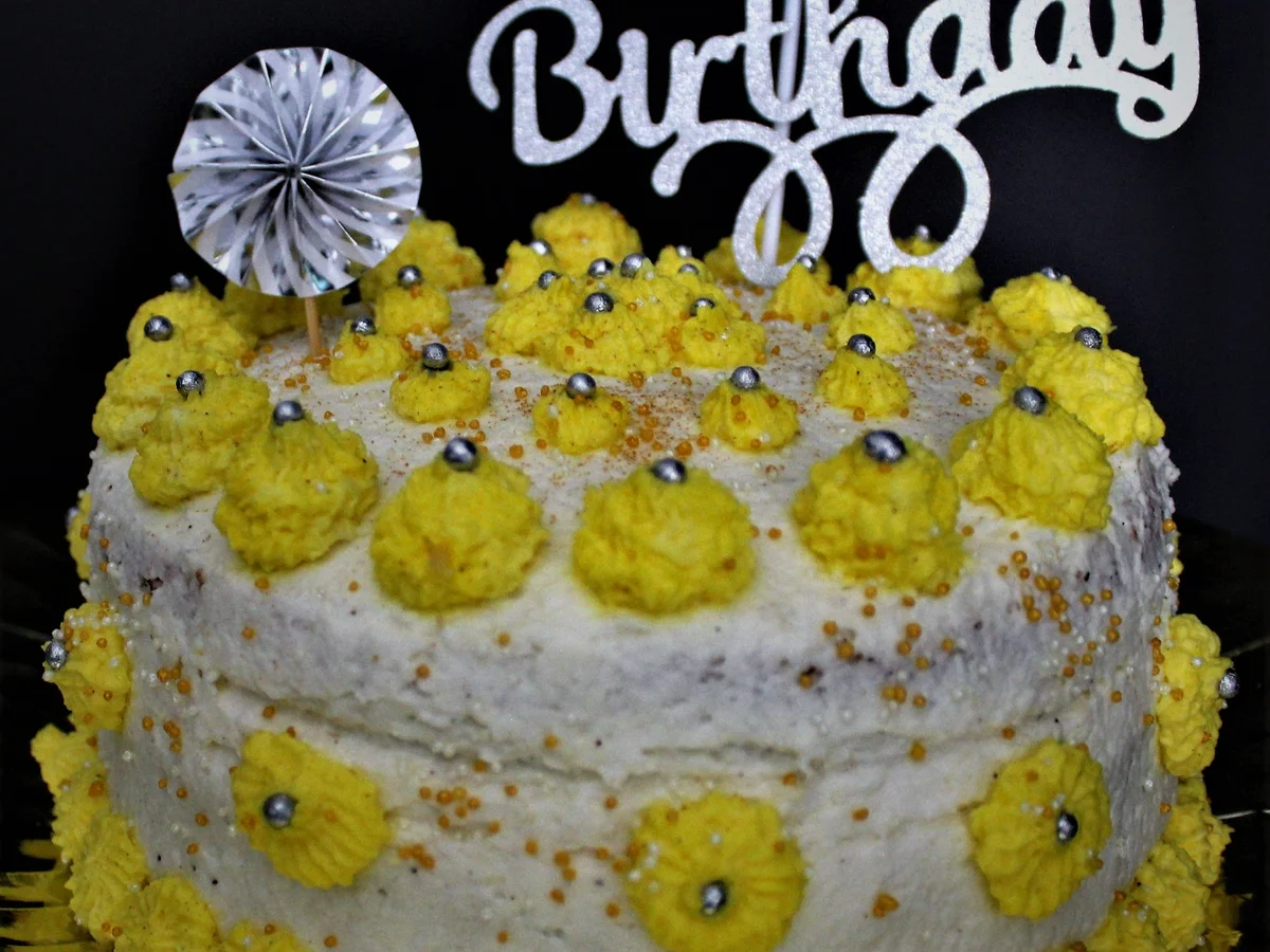 Geburtstagstorte Kokos- Frischkäse Torte - Rezept - Bild Nr. 3