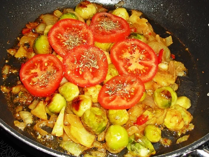 Rosenkohlpfanne mit Parmaschinken - Rezept - Bild Nr. 14836