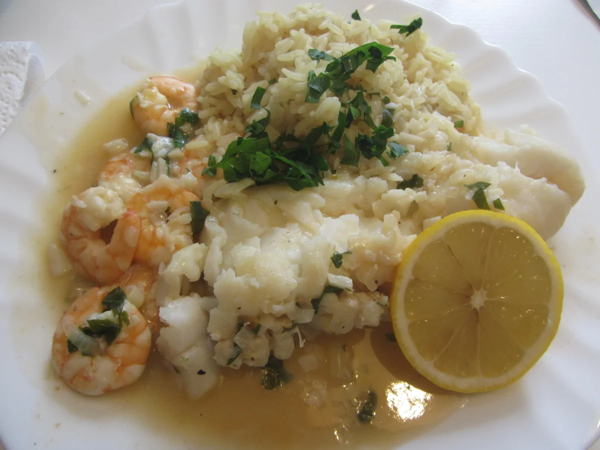 Merluza a la marinera - Kabeljau nach Matrosenart - Rezept - Bild Nr. 14836