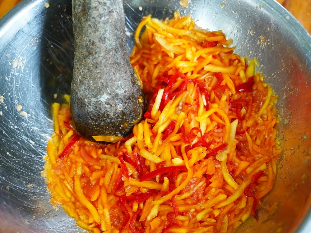 Balinesischer Papayasalat ala Kuta Beach - Rezept - Bild Nr. 14837