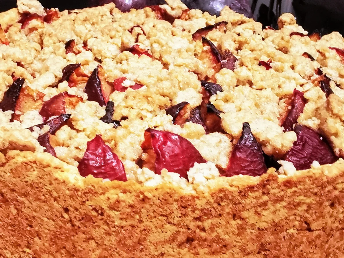 Rezept: BiNe` S PFLAUMENKUCHEN MIT STREUSELN Bild Nr. 5 BiNe` S PFLAUMENKUCHEN MIT STREUSELN - Rezept - Bild Nr. 5