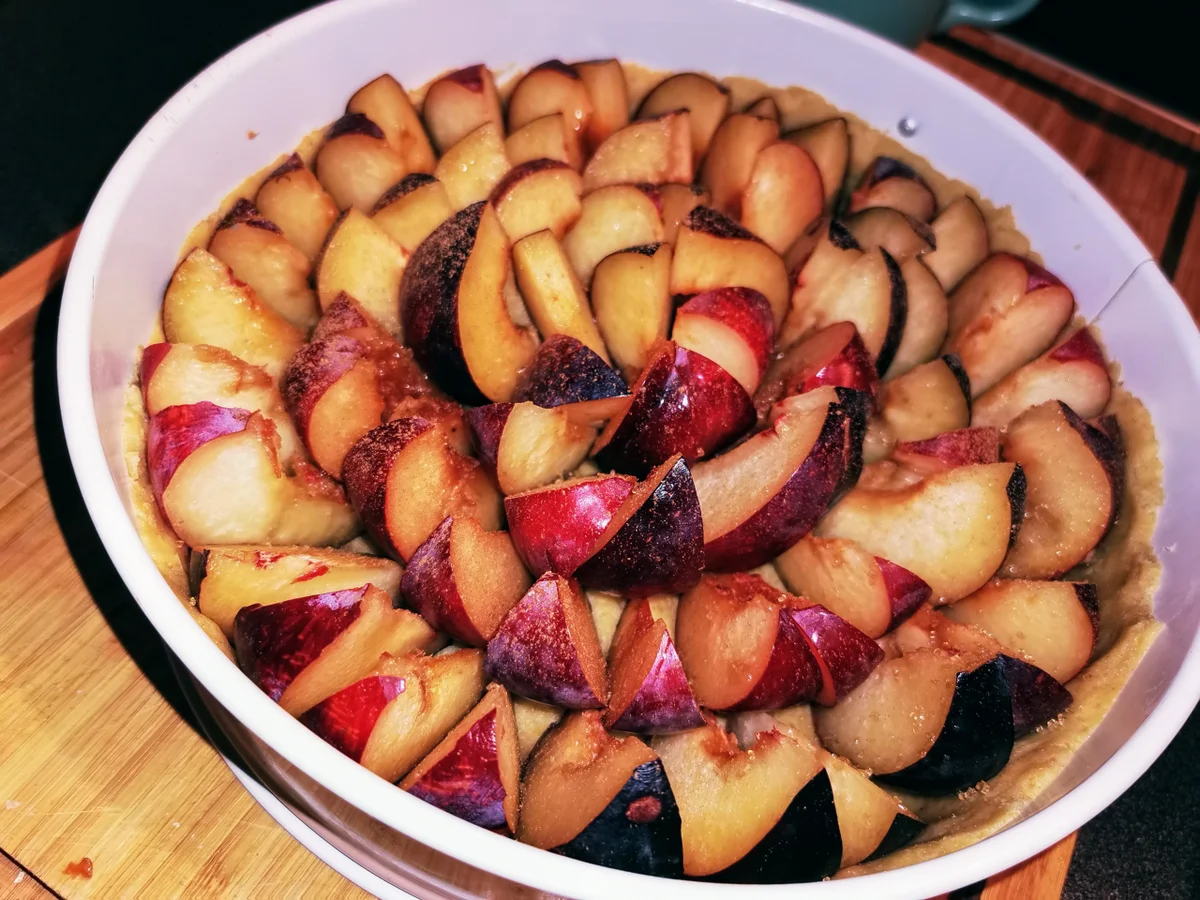 Rezept: BiNe` S PFLAUMENKUCHEN MIT STREUSELN Bild Nr. 4 BiNe` S PFLAUMENKUCHEN MIT STREUSELN - Rezept - Bild Nr. 4