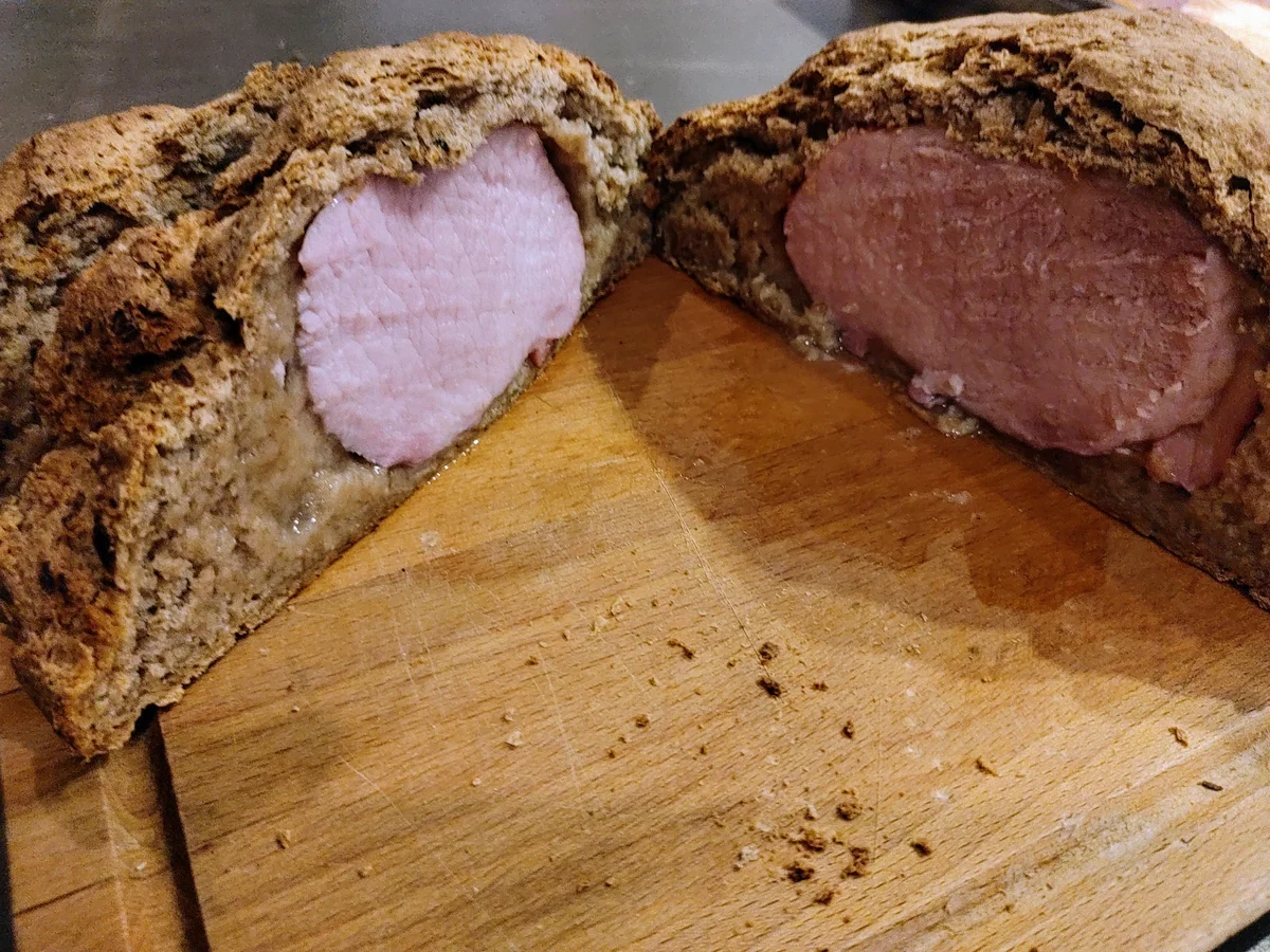 Rezept: Kasseler im Brotteig Bild Nr. 14840 Kasseler im Brotteig - Rezept - Bild Nr. 14840