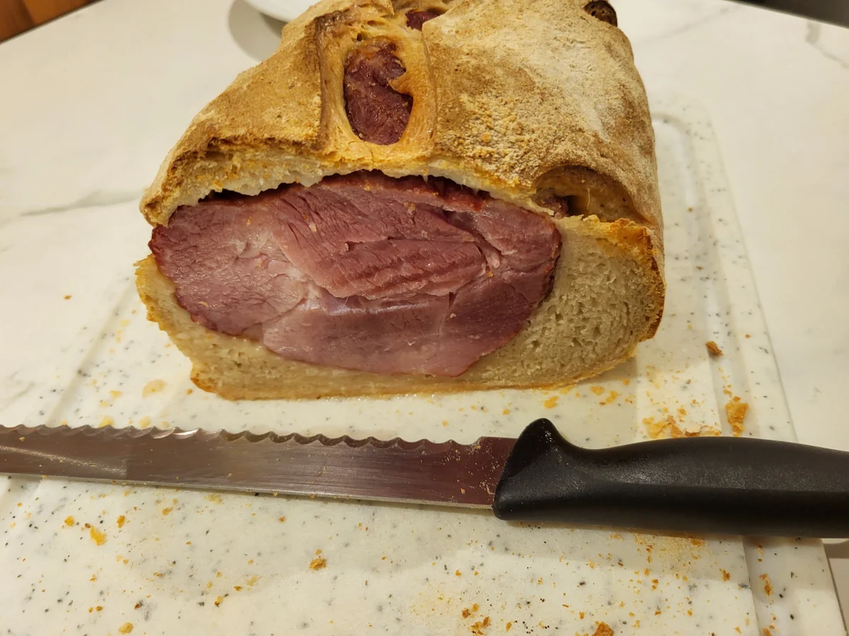 Rezept: Kasseler im Brotteig Bild Nr. 16893 Kasseler im Brotteig - Rezept - Bild Nr. 16893