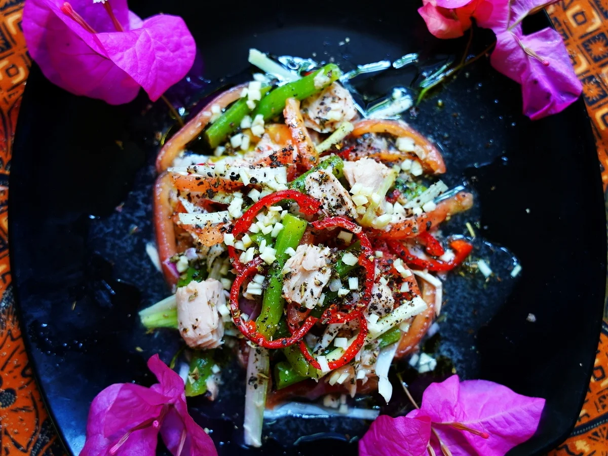 Rezept: Grüner Bohnensalat mit Thunfisch – Fagiolini al tonno Bild Nr. 2 Grüner Bohnensalat mit Thunfisch – Fagiolini al tonno - Rezept - Bild Nr. 2