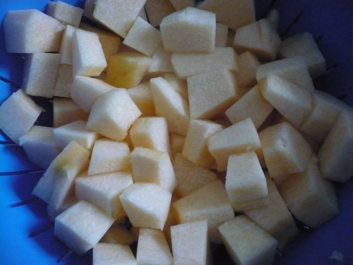 Kürbisragout mit Nudeln - Rezept - Bild Nr. 14849