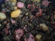 Frischer Grünkohl mit Mettenden und Kartoffeln als Eintopf - Rezept - Bild Nr. 2