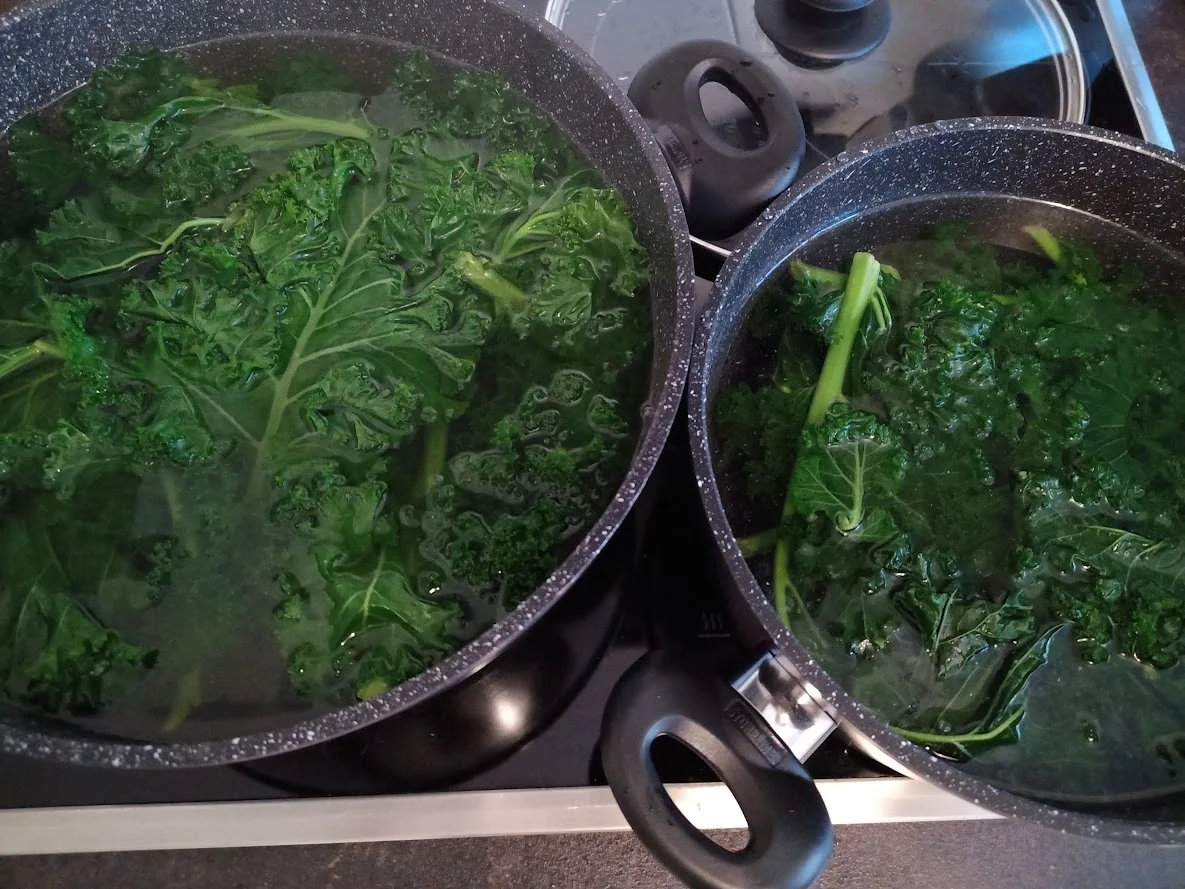 Frischer Grünkohl mit Mettenden und Kartoffeln als Eintopf - Rezept - Bild Nr. 4