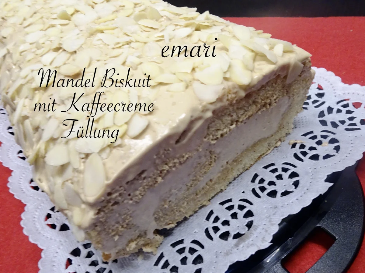 blitzschnelles, flaumiges Mandelbiskuit - Rezept - Bild Nr. 14881