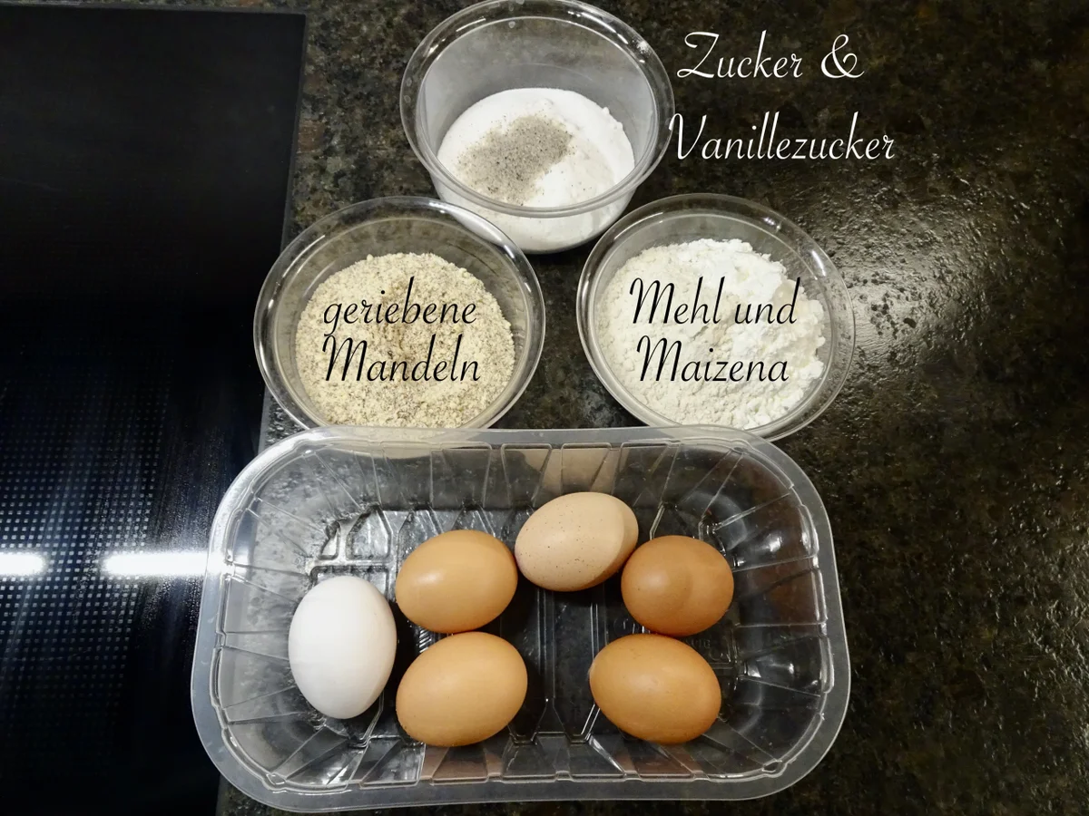 blitzschnelles, flaumiges Mandelbiskuit - Rezept - Bild Nr. 14880