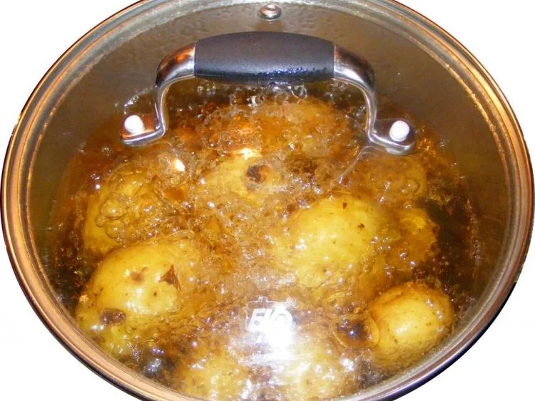 Warmer Kartoffelsalat mit grünen Bohnen und Speck - Rezept - Bild Nr. 14874