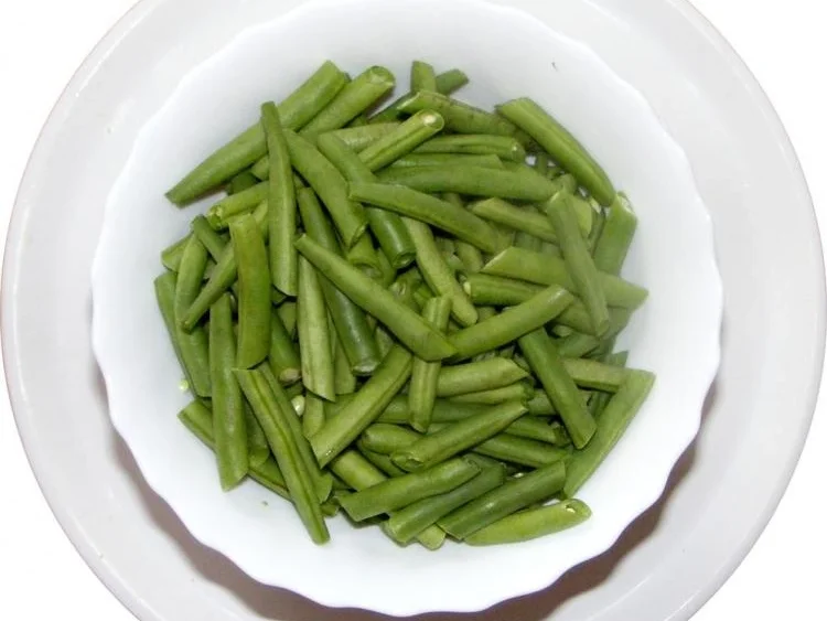 Warmer Kartoffelsalat mit grünen Bohnen und Speck - Rezept - Bild Nr. 14876