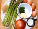 Spargelsuppe von grünem Spargel mit Eierflocken - Rezept - Bild Nr. 14872