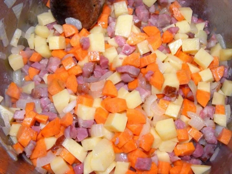 Linsensuppe mit Kassler süss-sauer - Rezept - Bild Nr. 14881