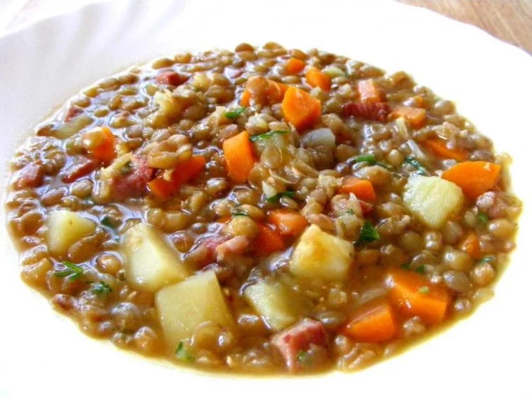 Linsensuppe mit Kassler süss-sauer - Rezept - Bild Nr. 14885