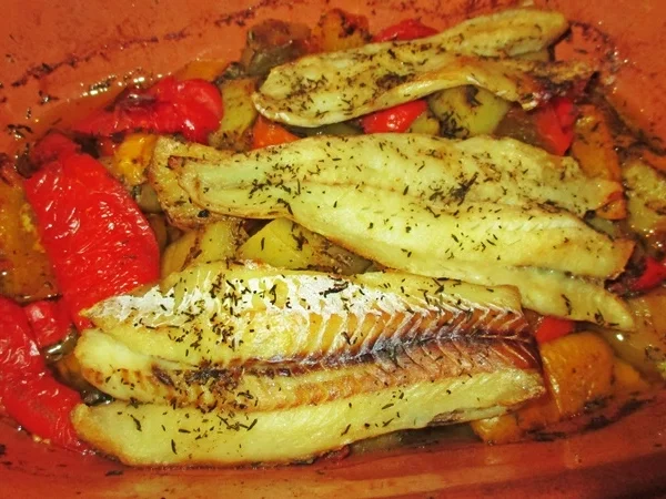 Paprika Kartoffeltopf mit Fischfilet - Rezept - Bild Nr. 14873