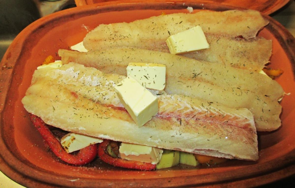 Paprika Kartoffeltopf mit Fischfilet - Rezept - Bild Nr. 14875