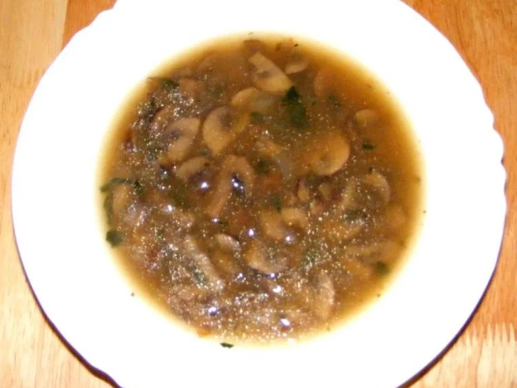 Pilzsuppe | Mushroom Soup - Rezept - Bild Nr. 11