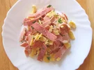 Rezept: Wurstsalat mit Käse Bild Nr. 2 Wurstsalat mit Käse - Rezept - Bild Nr. 2