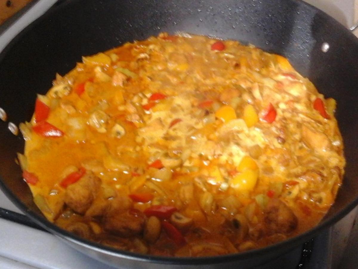 Pilaw mit Hähnchenfleisch und Gemüse im Wok - einfach - von MausVoh