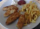 Fisch und Pommes Frites mit gemischten Salat - Rezept - Bild Nr. 2