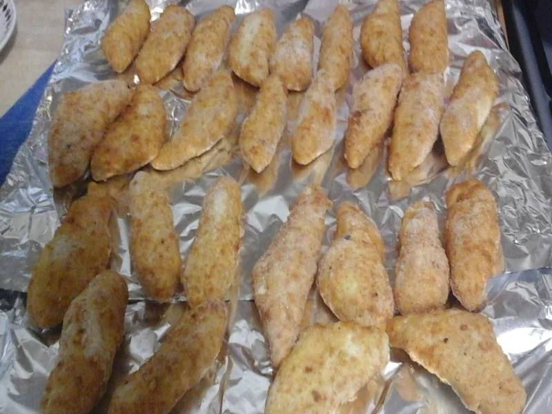 Rezept: Fisch und Pommes Frites mit gemischten Salat Bild Nr. 5 Fisch und Pommes Frites mit gemischten Salat - Rezept - Bild Nr. 5