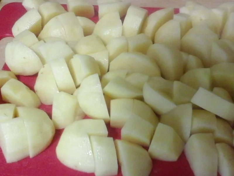 Putencurry mit Gemüse, Brokkoli und Kartoffelstampf - Rezept - Bild Nr. 11