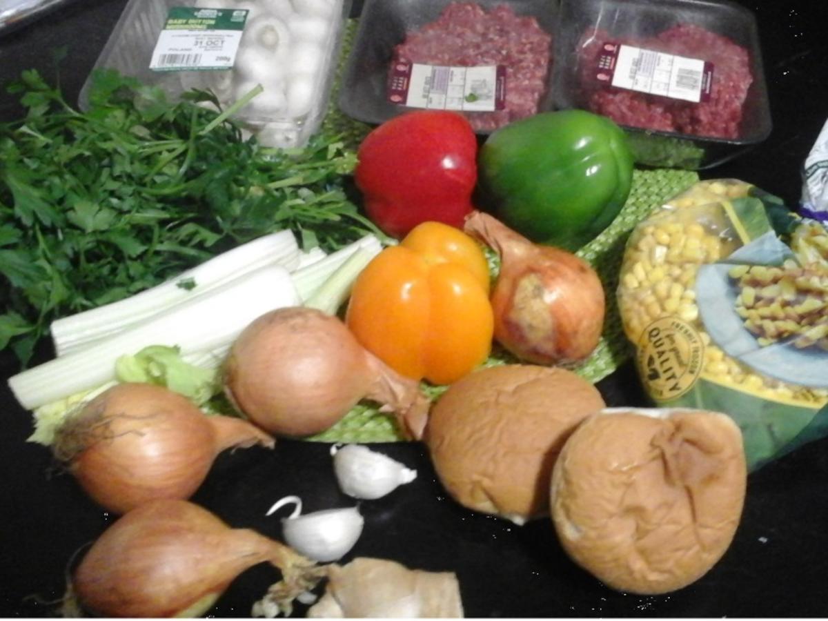 Pilaw mit Rindermettbällchen und Gemüse im Wok - Rezept - Bild Nr. 4