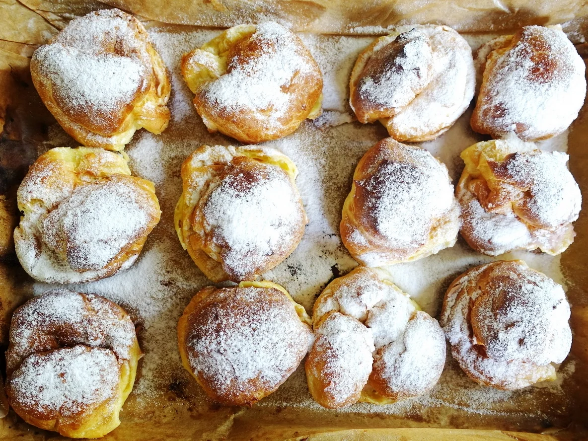 Windbeutel mit Mangocreme-Füllung - Rezept - Bild Nr. 14883