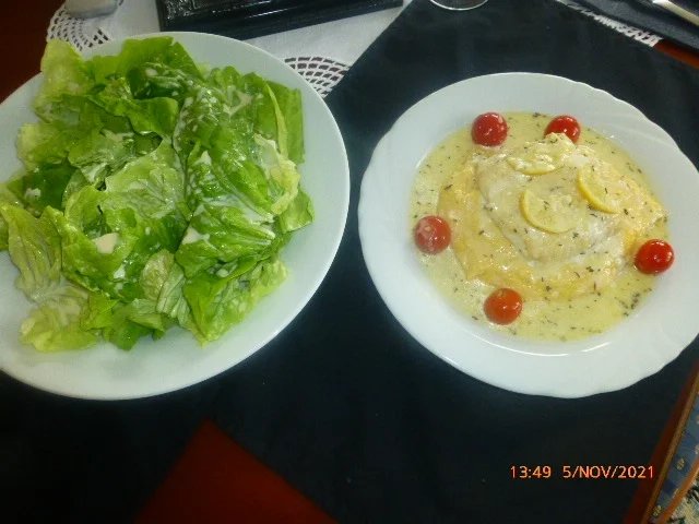 Rezept: Steinbeisser in Zitronensauce mit cremiger Polenta Bild Nr. 14883 Steinbeisser in Zitronensauce mit cremiger Polenta - Rezept - Bild Nr. 14883