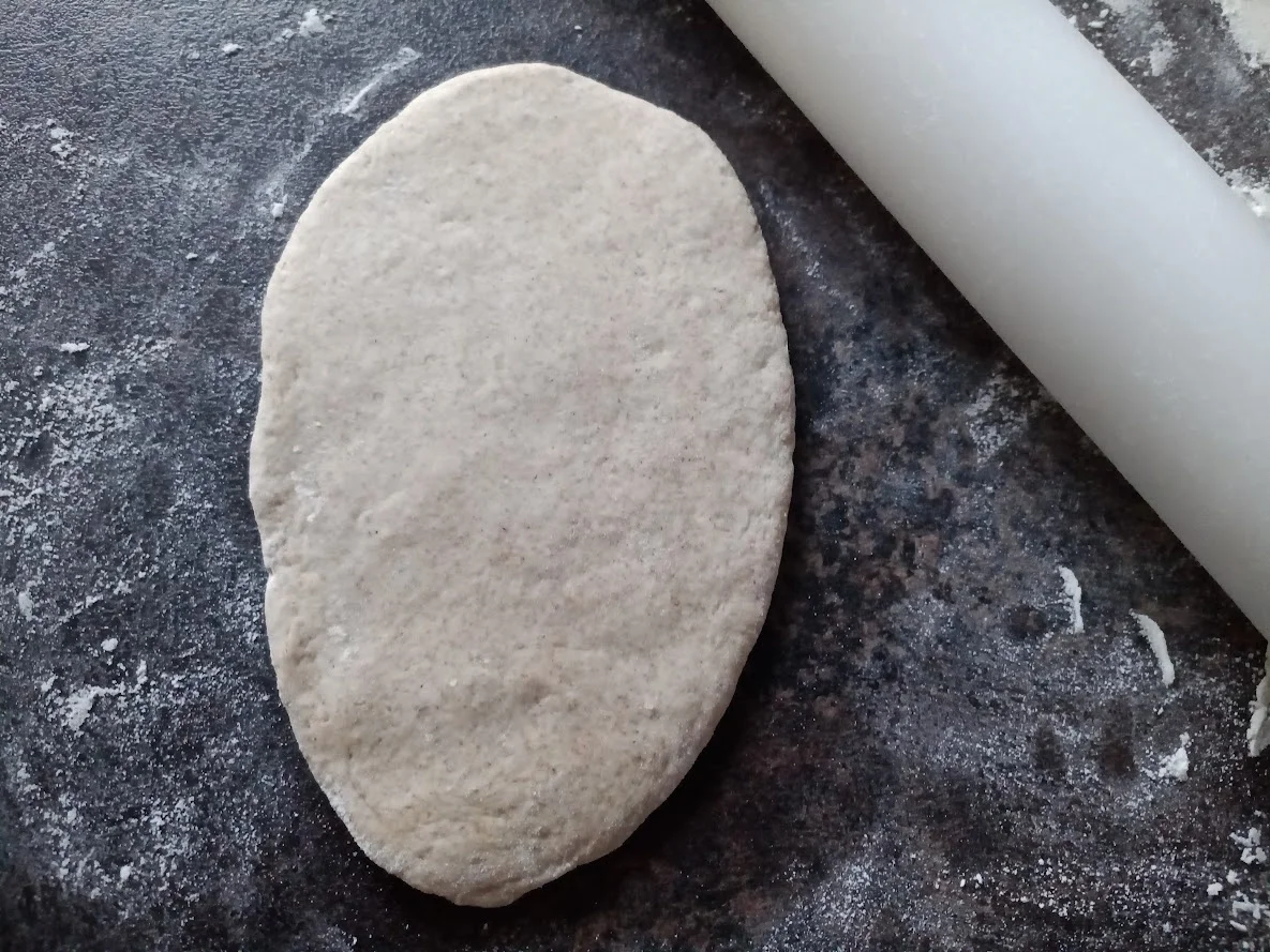 Rahmfladen zur kochbar Challenge November 2021 - Rezept - Bild Nr. 13