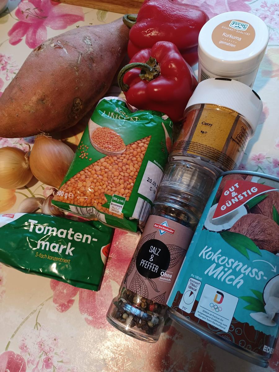 Süßkartoffel - Curry - Rezept - Bild Nr. 3