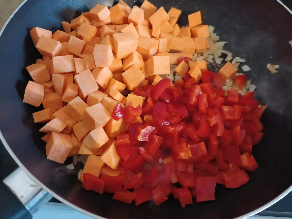 Rezept: Süßkartoffel - Curry Bild Nr. 6 Süßkartoffel - Curry - Rezept - Bild Nr. 6