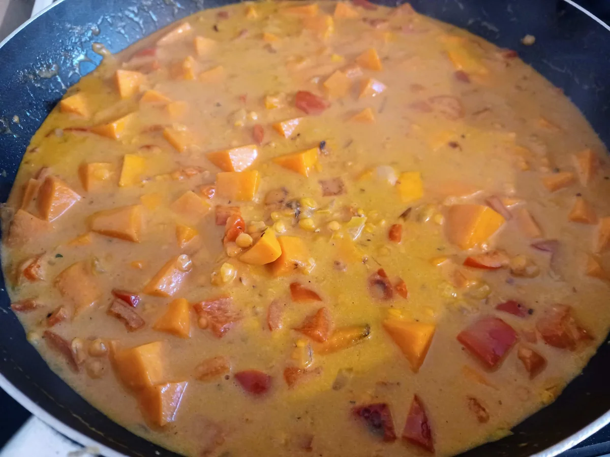 Rezept: Süßkartoffel - Curry Bild Nr. 14884 Süßkartoffel - Curry - Rezept - Bild Nr. 14884